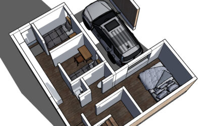 住宅密集地の家づくり｜将来は1階リビングに変えられる住まいの設計